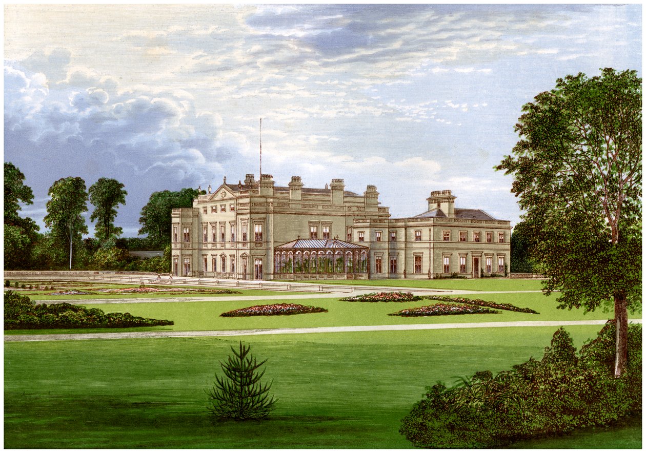 Dalton Hall, nahe Beverley, Yorkshire, Heim von Lord Hotham, ca. 1880 von Unbekannt