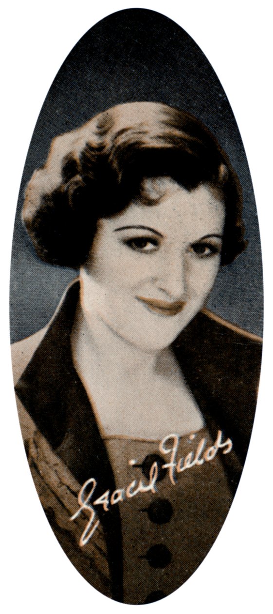 Dame Gracie Fields, DBE 1898-1979, englische Schauspielerin, Sängerin und Komikerin, 1935 von Unbekannt