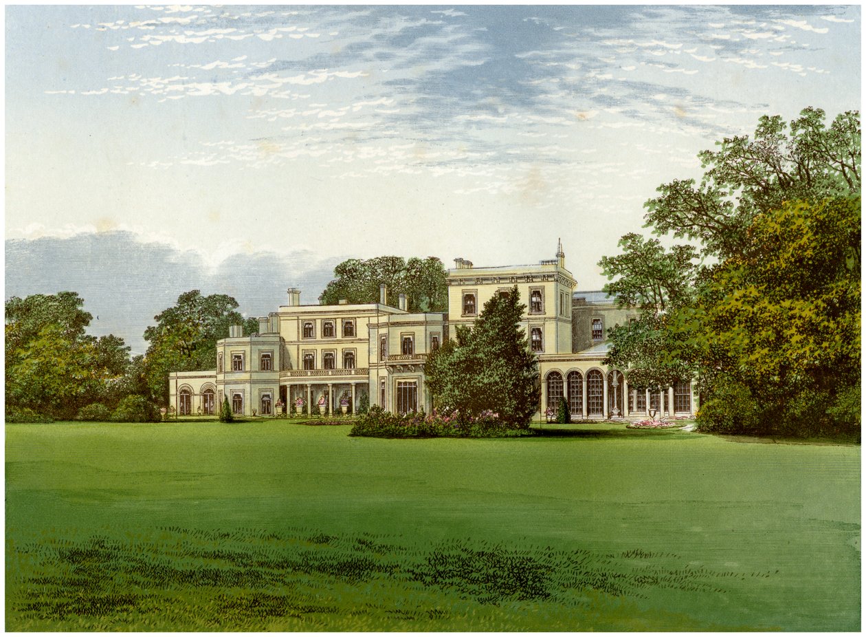 Danesfield House, Buckinghamshire, Heim der Familie Scott-Murray, um 1880 von Unbekannt