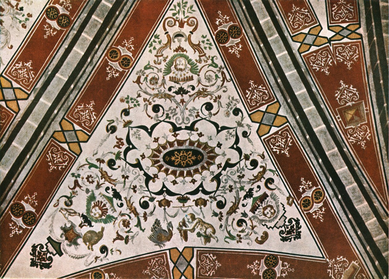 Dekoration in der Kirche Saint-Martin, Lutry, Waadt, Schweiz, 1928 von Unbekannt