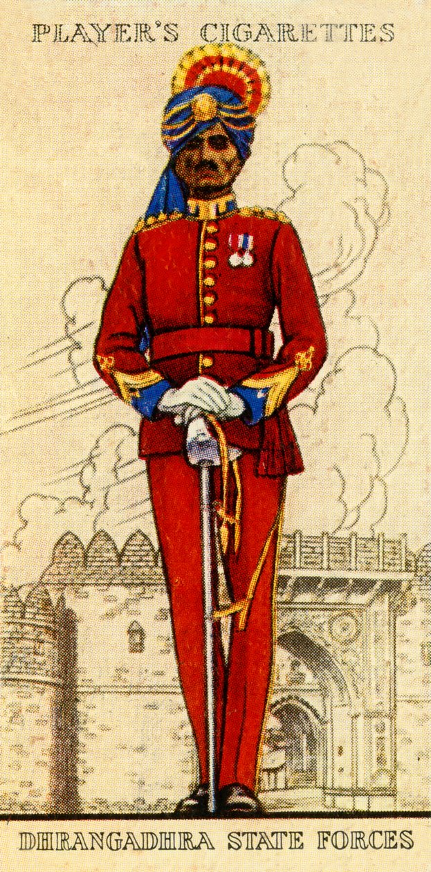 Dhrangadhra-Staatstruppen, 1936 von Unbekannt