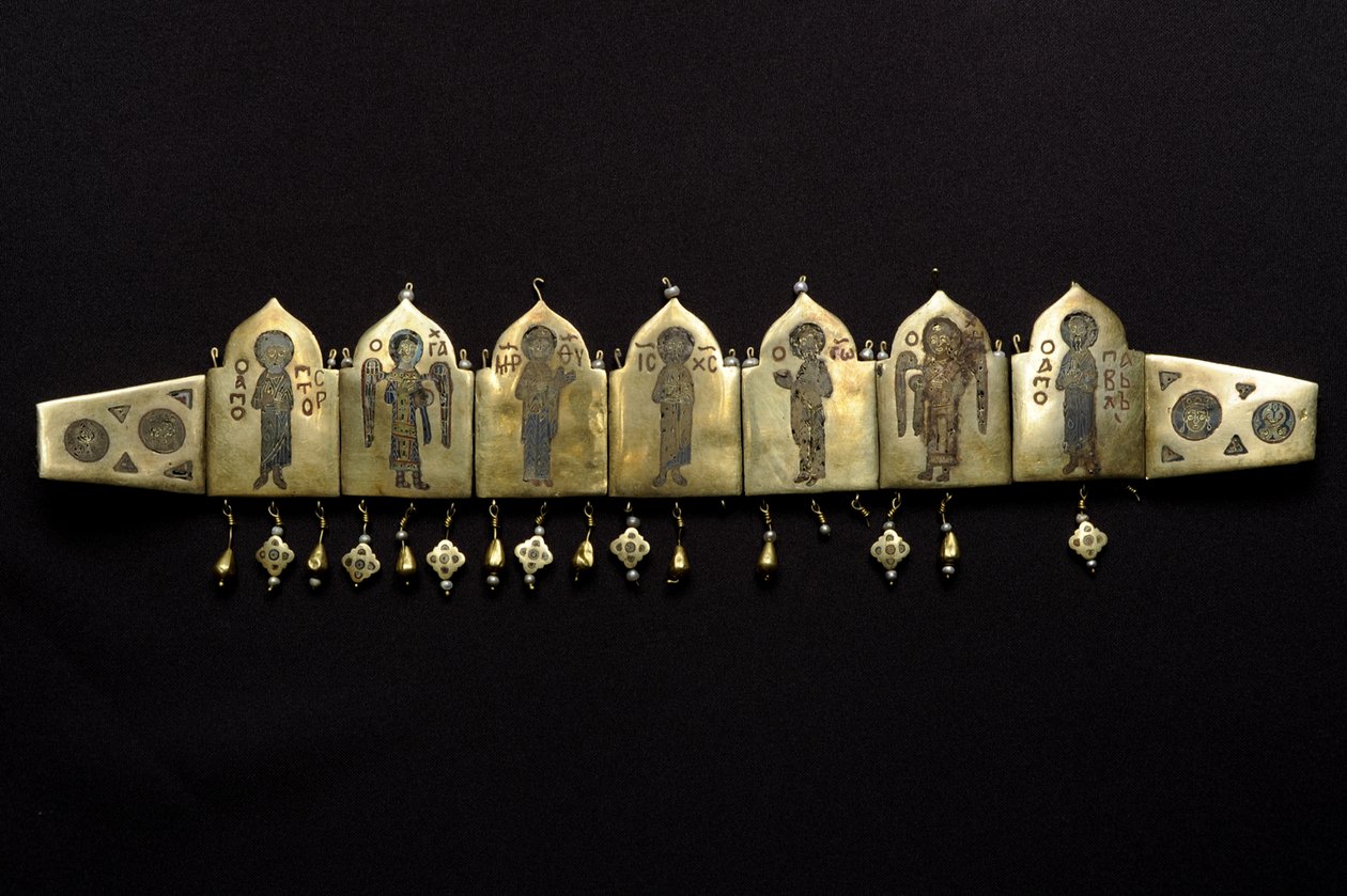 Diadem mit der Deesis, 12. Jahrhundert von Unbekannt