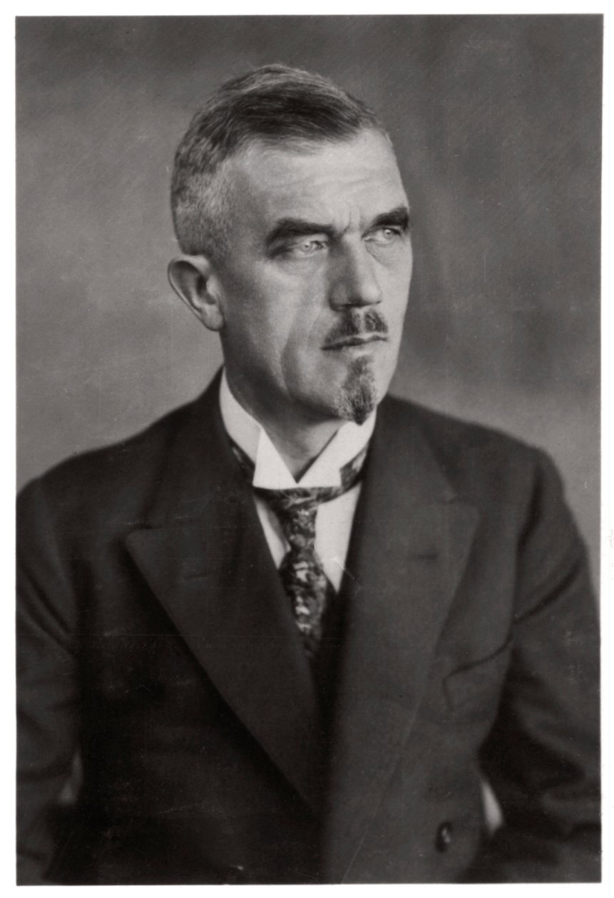 Dr. Ludwig Dürr, deutscher Luftschiffkonstrukteur, späte 19. oder frühe 20. Jahrhundert, 1933 von Unbekannt