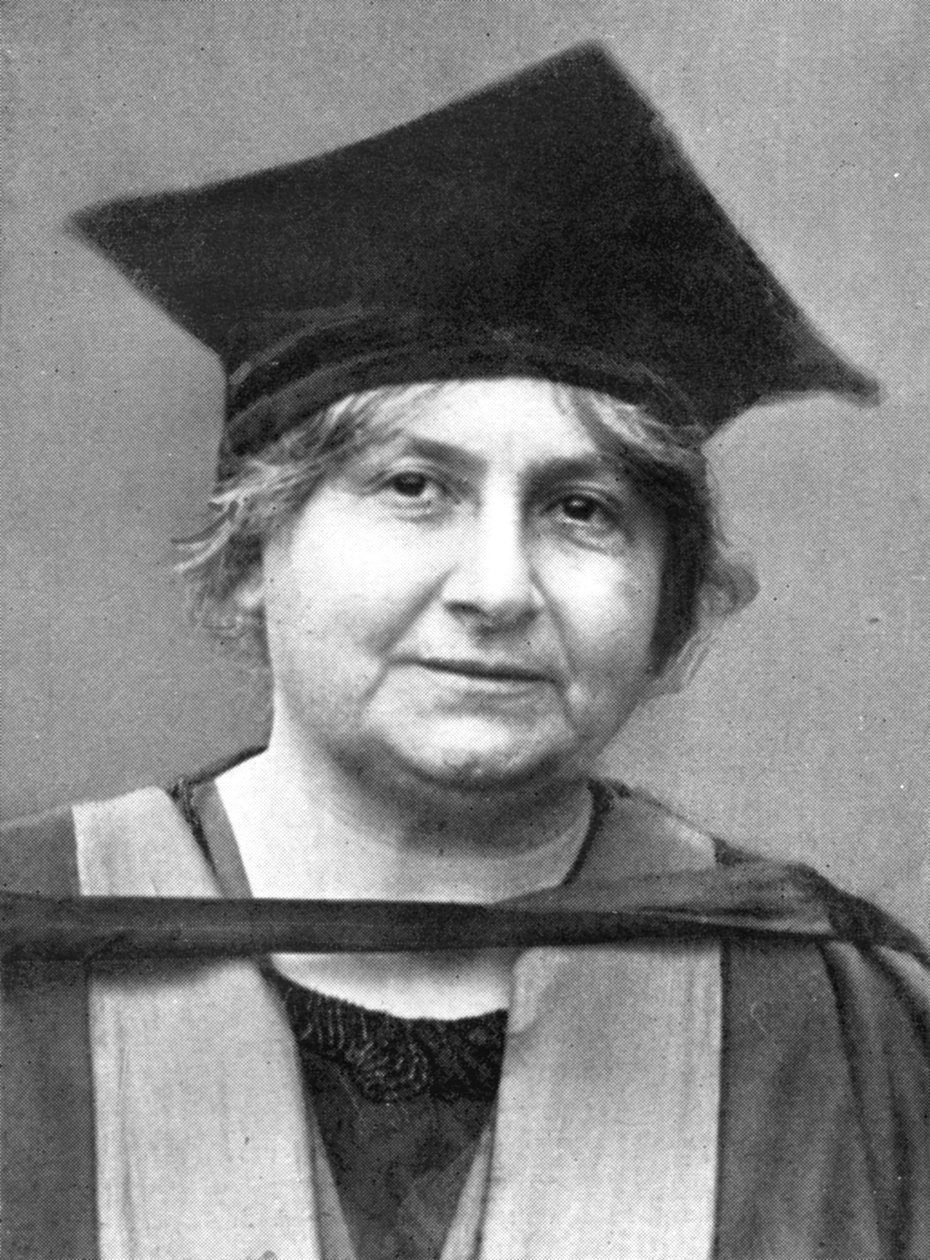 Dr. Maria Montessori 1870-1952, Italienische Philosophin, 1926 von Unbekannt