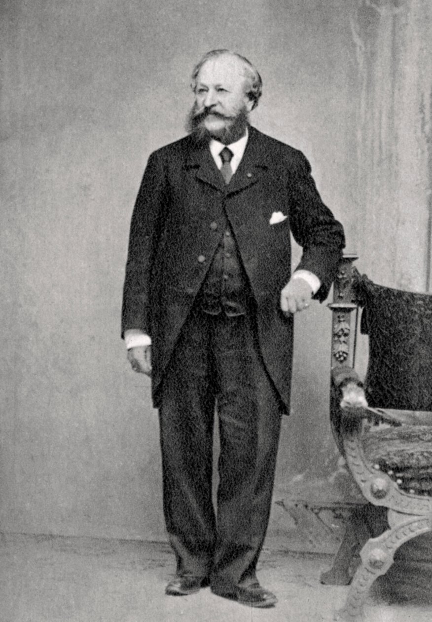 Dr. TW Evans, amerikanischer Zahnarzt und Biograf von Napoleon III, 19. Jahrhundert von Unbekannt