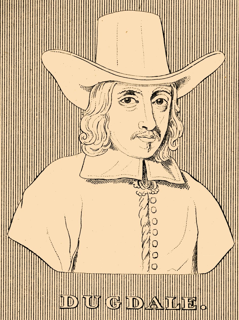 Dugdale, 1605-1686, 1830 von Unbekannt