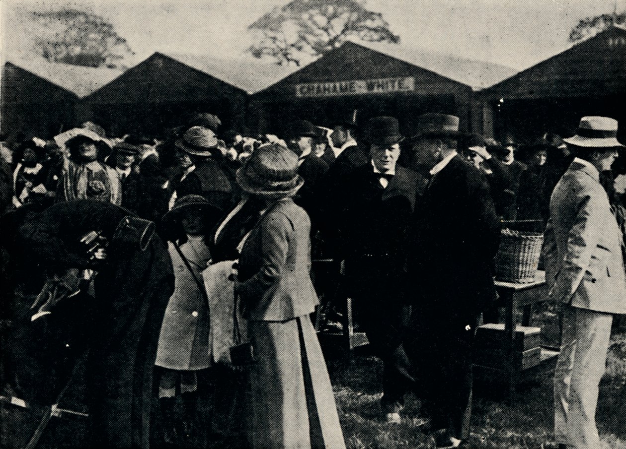 Früher Flug in einer schwerer als Luft Maschine, 1910 von Unbekannt