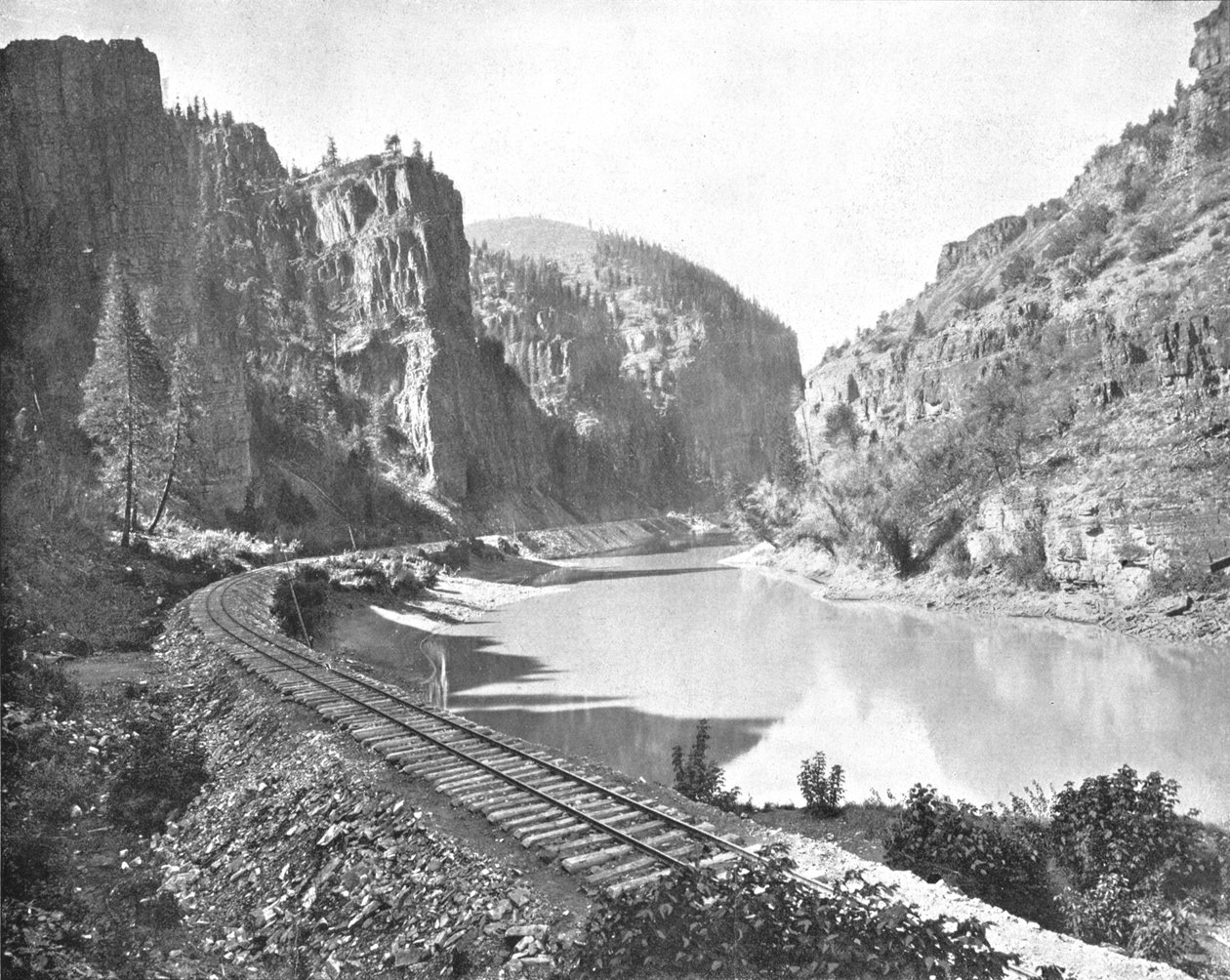 Echo-Klippen, Canyon des Grand River, Colorado, USA, ca. 1900 von Unbekannt