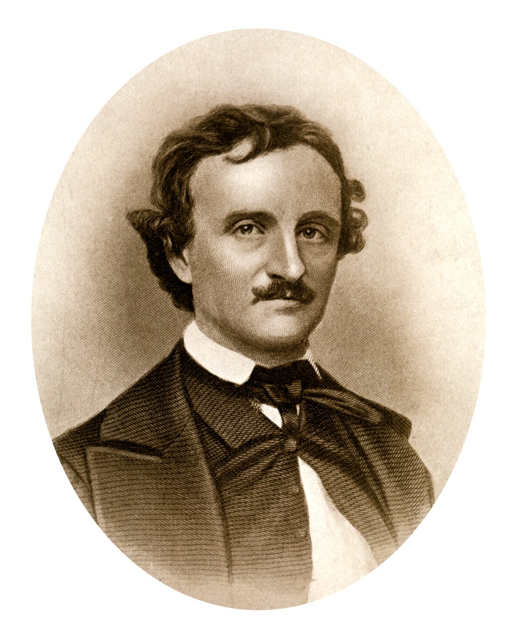 Edgar Allan Poe, amerikanischer Dichter, Kurzgeschichtenschreiber, Herausgeber und Kritiker, 1909 von Unbekannt