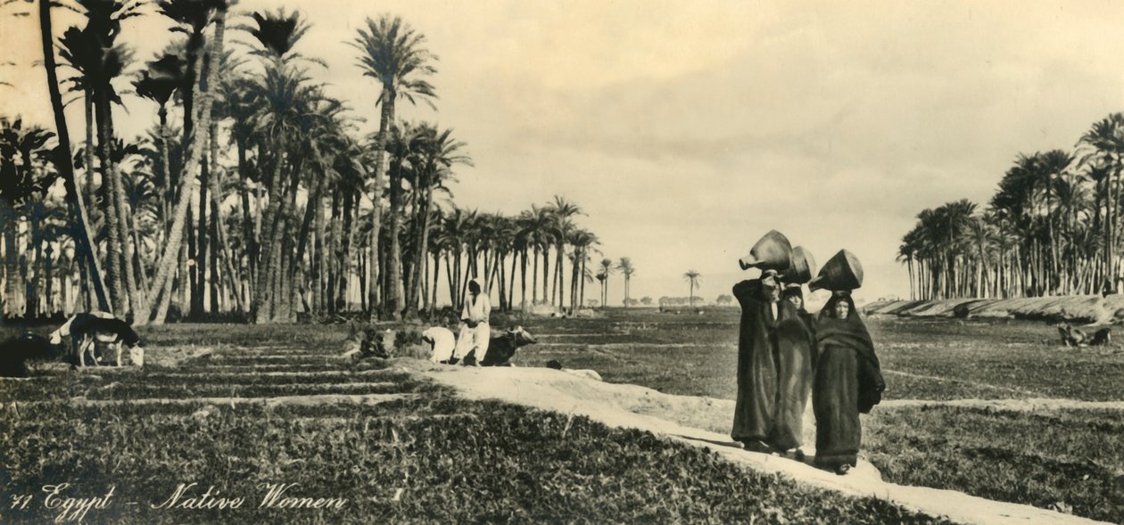 Ägypten - Einheimische Frauen, ca. 1918-1939 von Unbekannt