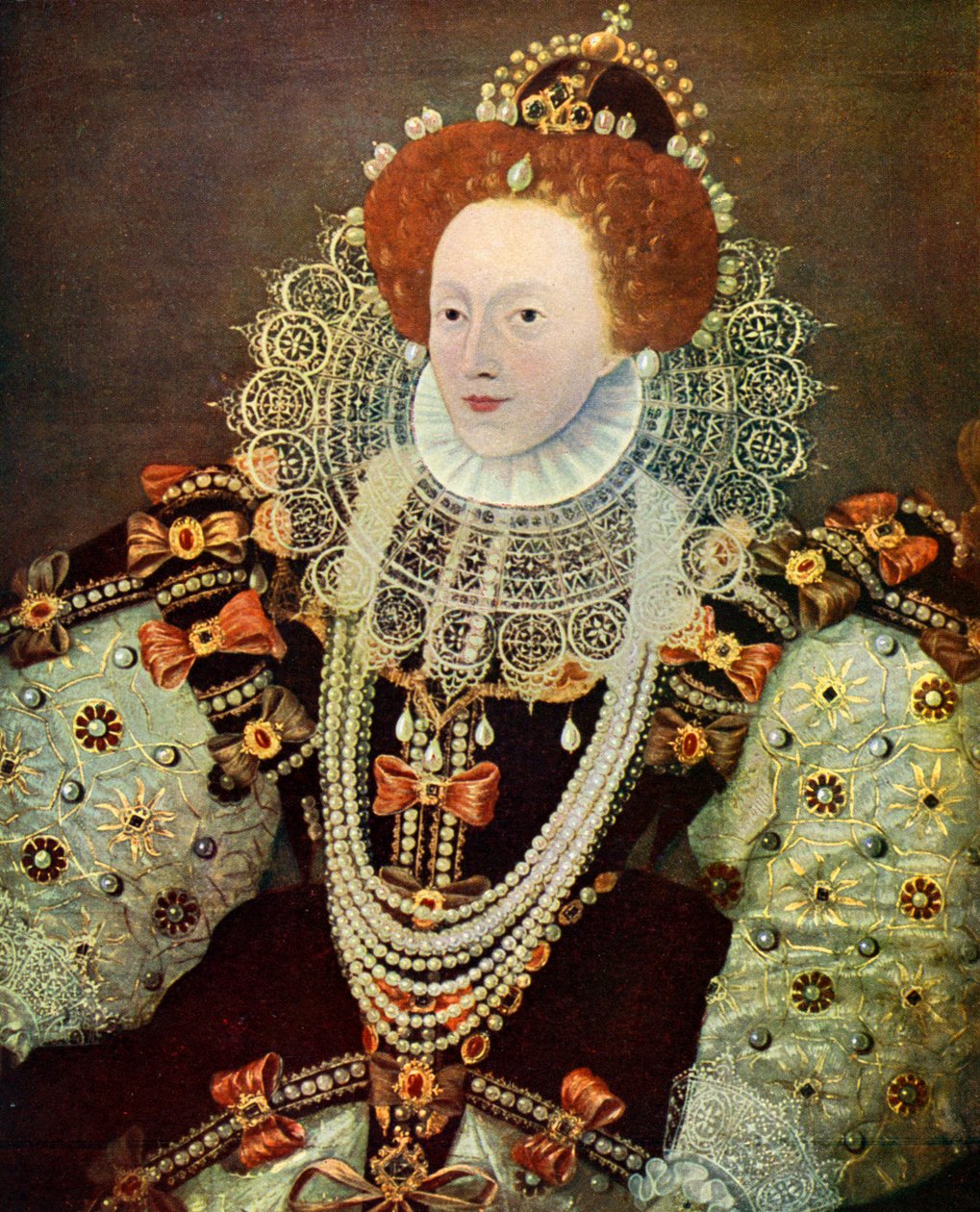 Elisabeth I., Königin von England und Irland, ca. 1588, ca. 1902-1905 von Unbekannt