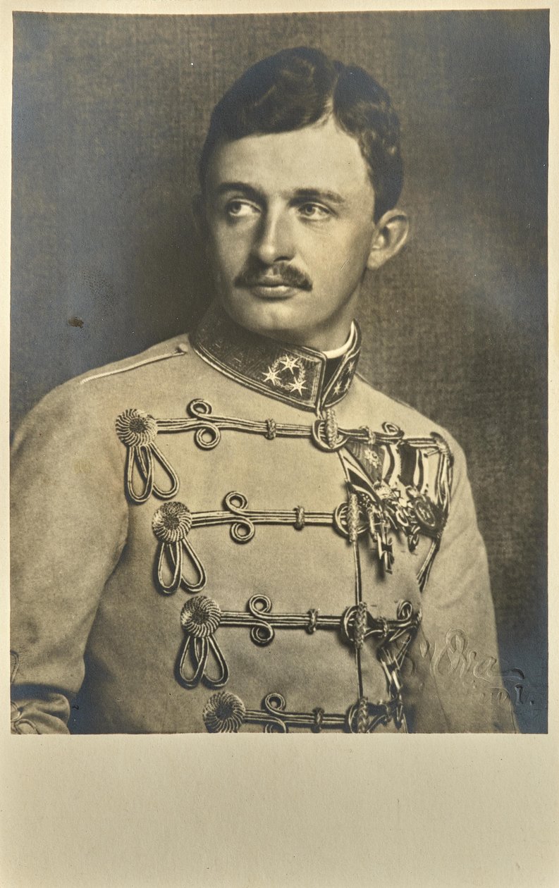 Kaiser Karl I. von Österreich 1887-1922, König von Ungarn, ca. 1917 von Unbekannt