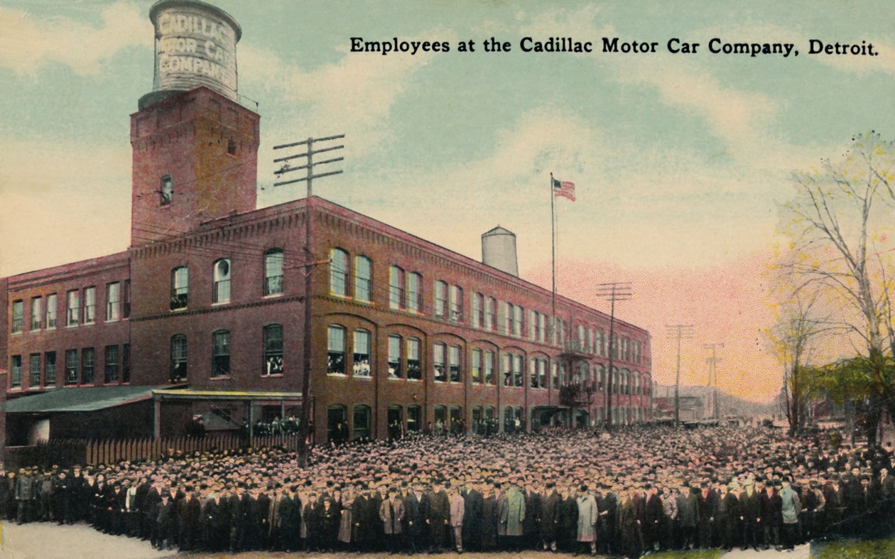 Mitarbeiter der Cadillac Motor Car Company, Detroit, ca. 1930er von Unbekannt