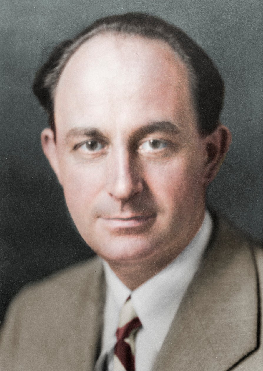 Enrico Fermi, italienisch-amerikanischer Kernphysiker, ca. 1938 von Unbekannt