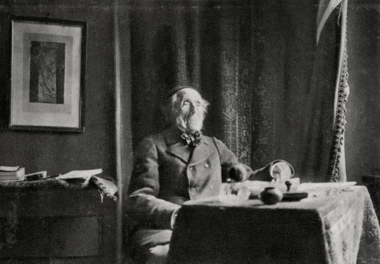 Ernest Legouvé, französischer Dramatiker, 1887 von Unbekannt