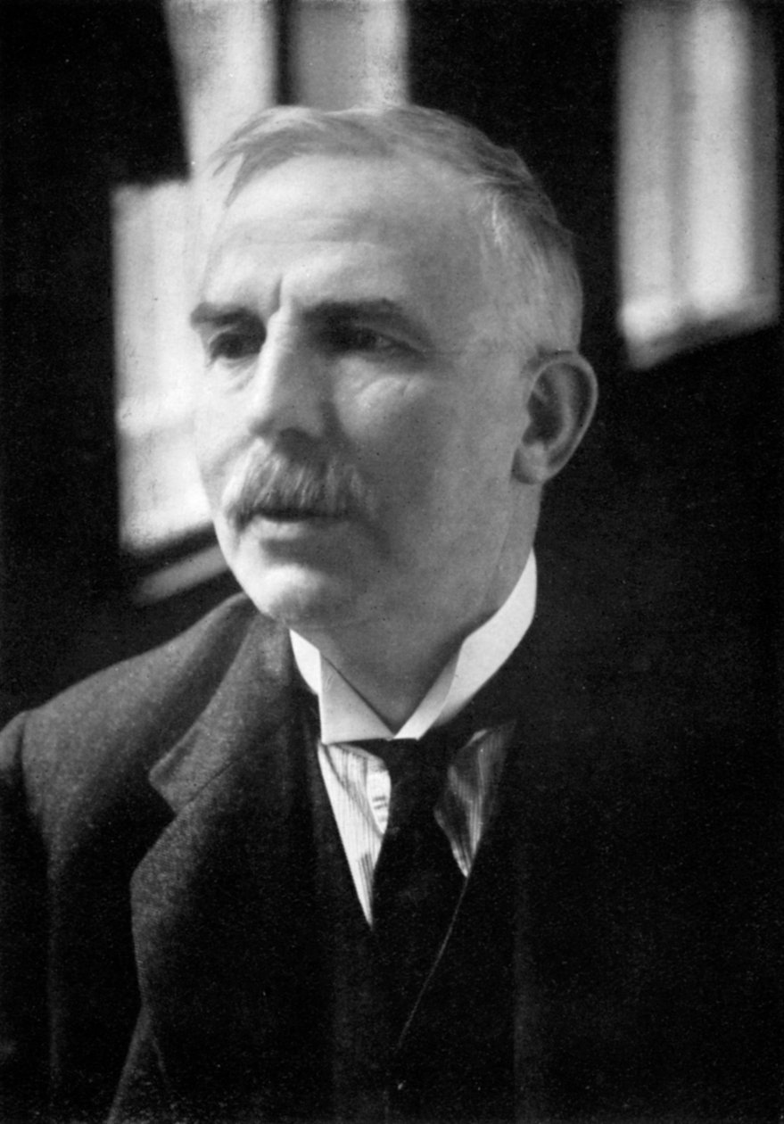 Ernest Rutherford 1871-1937, Nobelpreisträger für Atomphysik, ca. 1908 von Unbekannt