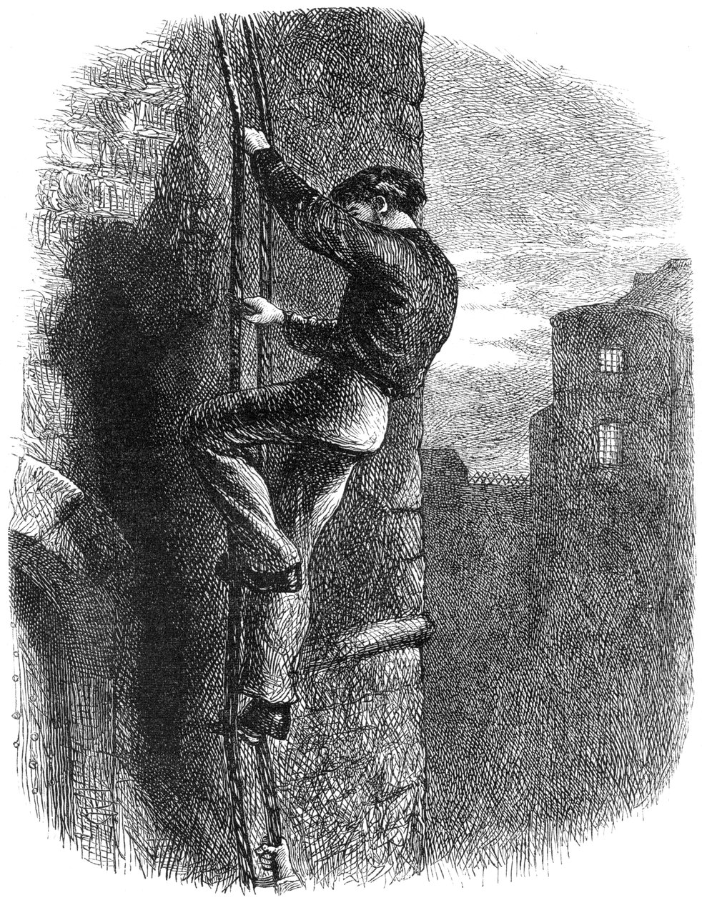 Flucht des konföderierten Generals John Hunt Morgan, 1863 ca. 1880 von Unbekannt