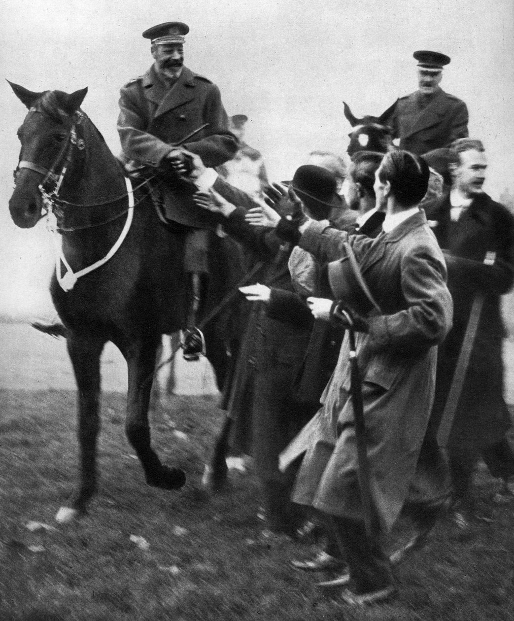 Ehemalige Soldaten und der König, Überprüfung von 20.000 Silver Badge Männern im Hyde Park, London, 1935 von Unbekannt
