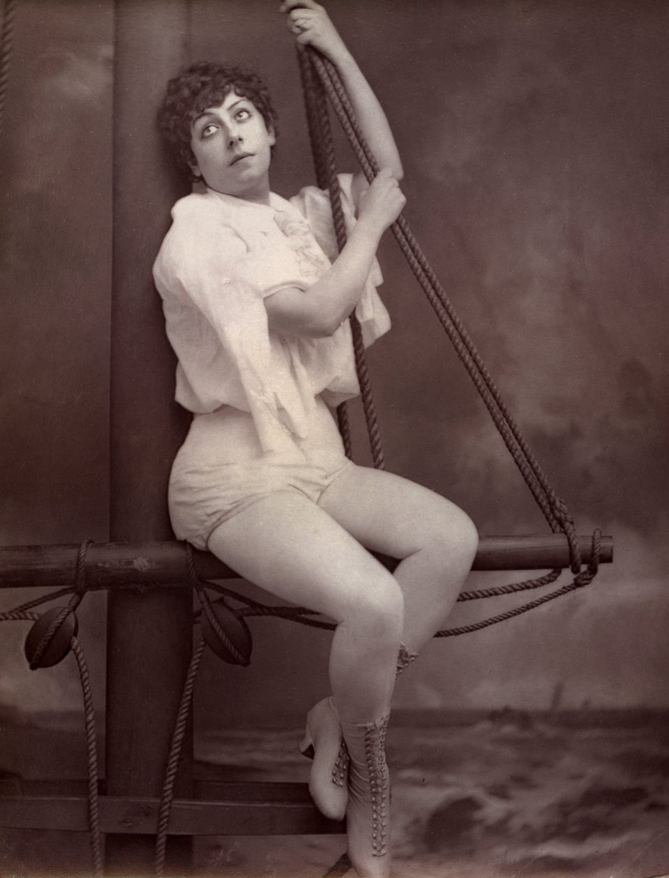 Fannie Leslie, britische Sängerin und Schauspielerin, 1882 von Unbekannt