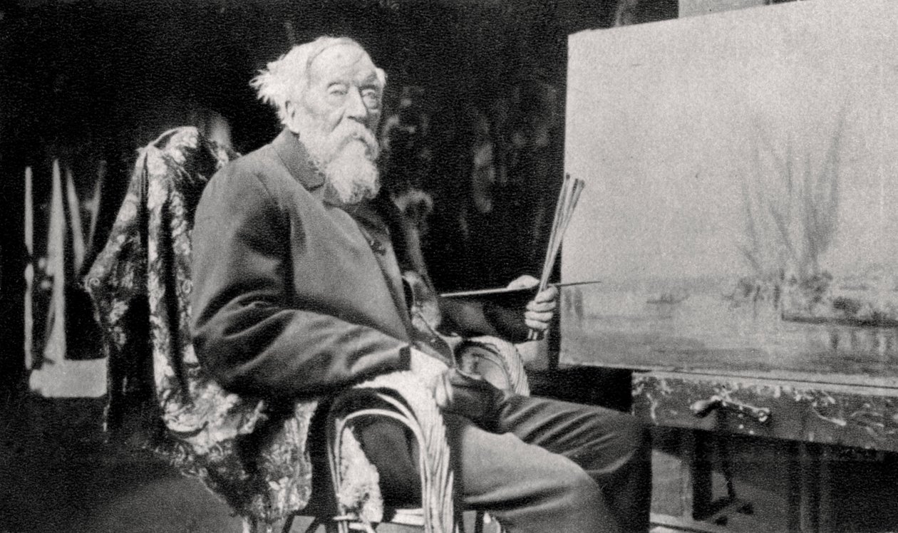 Felix Ziem, französischer Künstler, 1905 von Unbekannt