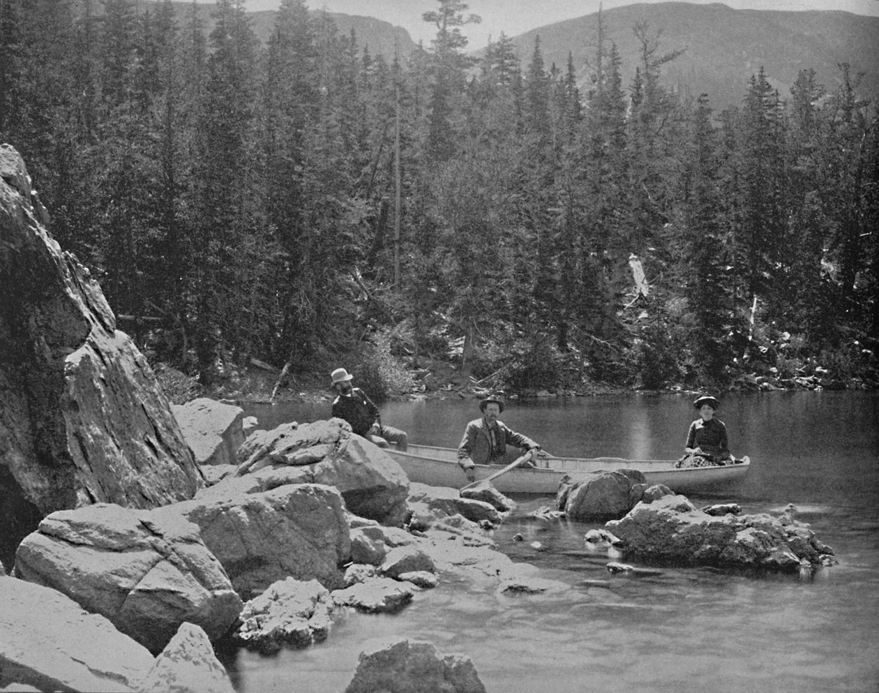 Fen Lake, nahe Georgetown, Colorado, ca. 1897 von Unbekannt