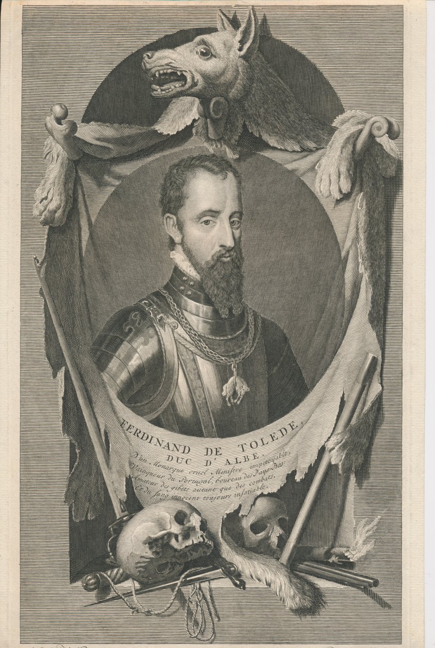Fernando Álvarez de Toledo 1507-1582 von Unbekannt