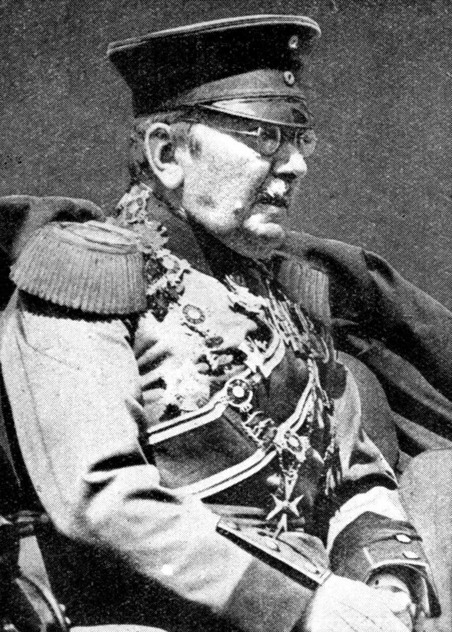 Feldmarschall von der Goltz, preußischer Soldat, Erster Weltkrieg, 1914 von Unbekannt