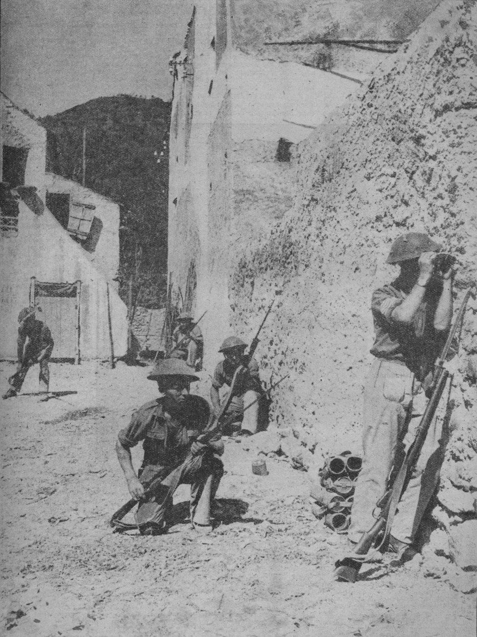 Patrouille der Fünften Armee, 1943-44 von Unbekannt