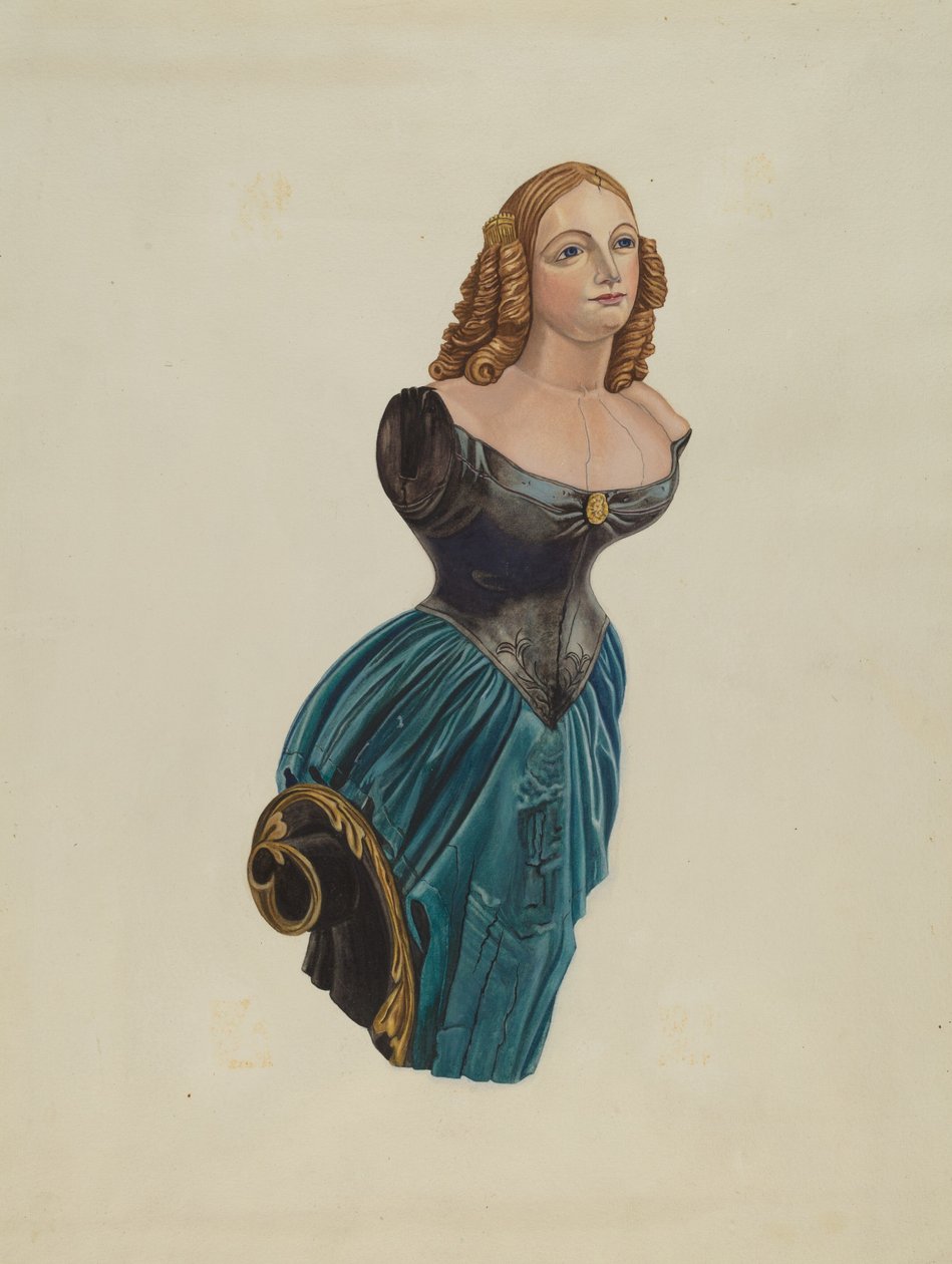 Galionsfigur: Jenny Lind von Unbekannt