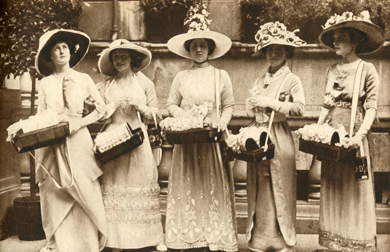 Erster Alexandra-Rosen-Tag, 21. Juni 1912, 1933 von Unbekannt