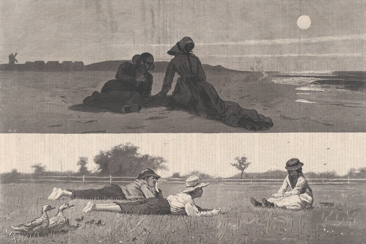 Flirten am Meer und auf der Wiese Harper