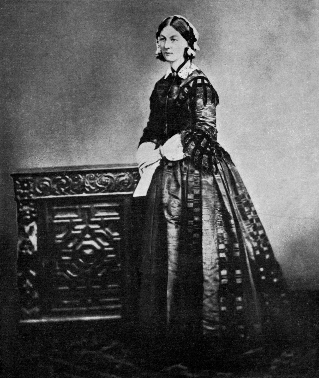 Florence Nightingale, englische Krankenschwester und Krankenhausreformerin, 1855 von Unbekannt