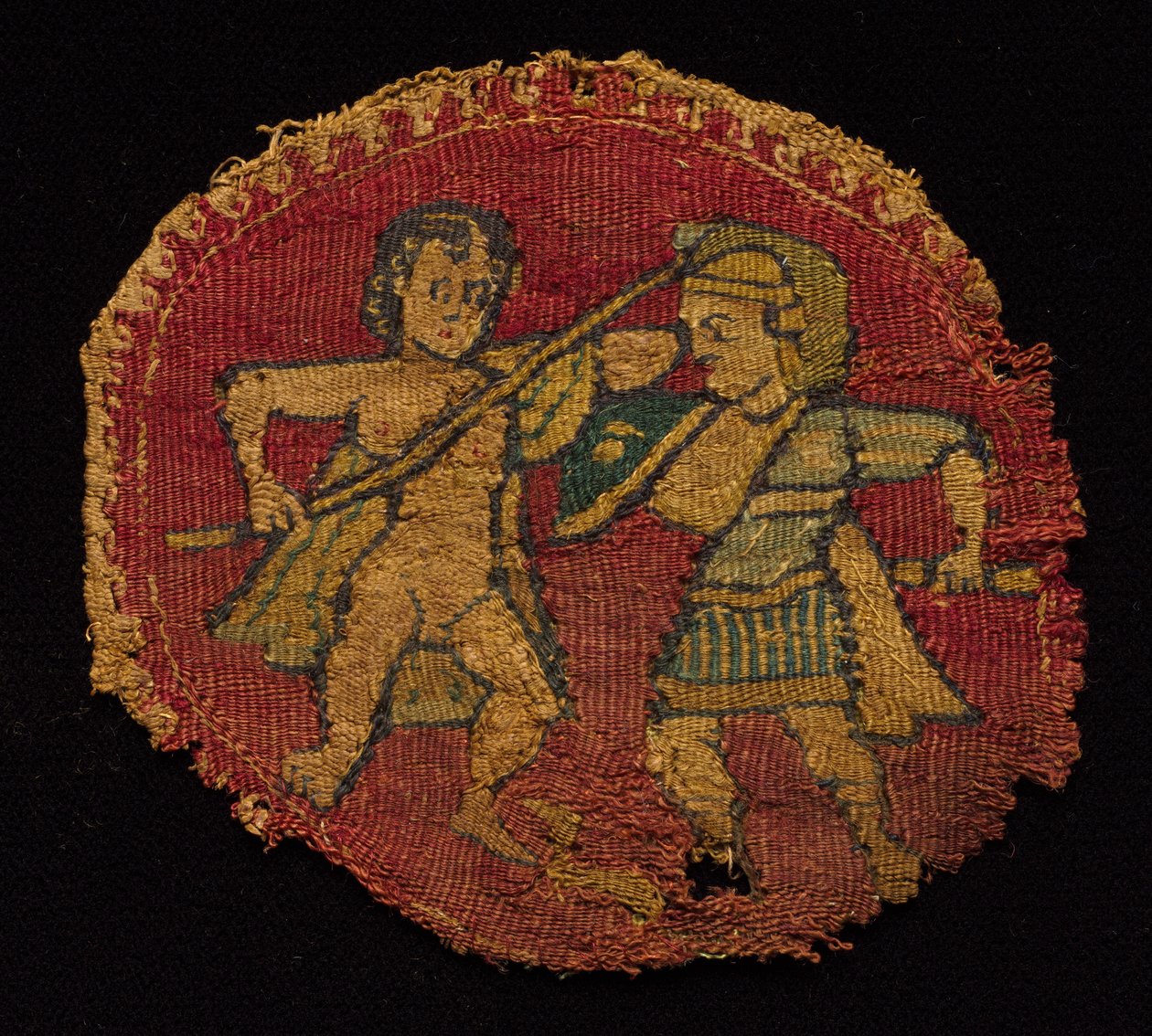 Vier Segmenta von einer Tunika, 650 - 750 von Unbekannt