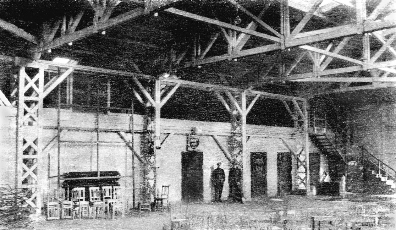 Frankreich: Das Innere des Church Army Clubs. Deutschland, Bickendorf - 1919 von Unbekannt