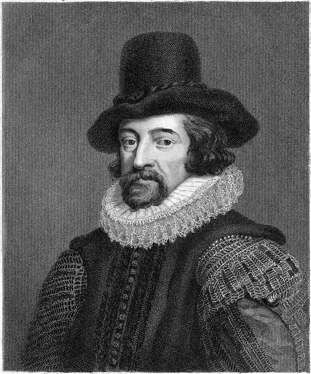 Francis Bacon, Viscount St. Albans, englischer Philosoph, Wissenschaftler und Staatsmann, frühes 20. Jahrhundert von Unbekannt