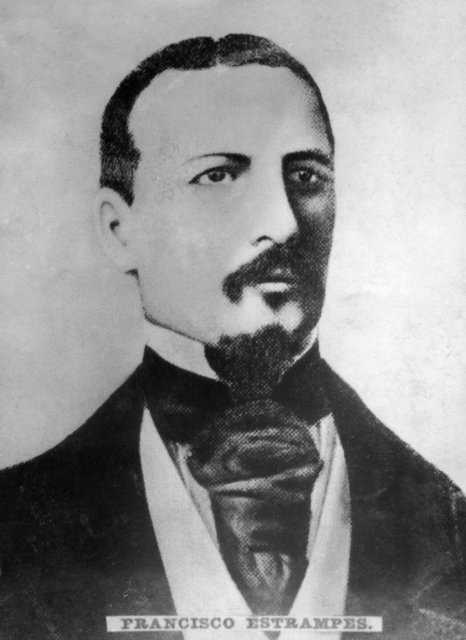 Francisco Estrampes 1827-1855, kubanischer Lehrer und Journalist, ca. 1910 von Unbekannt