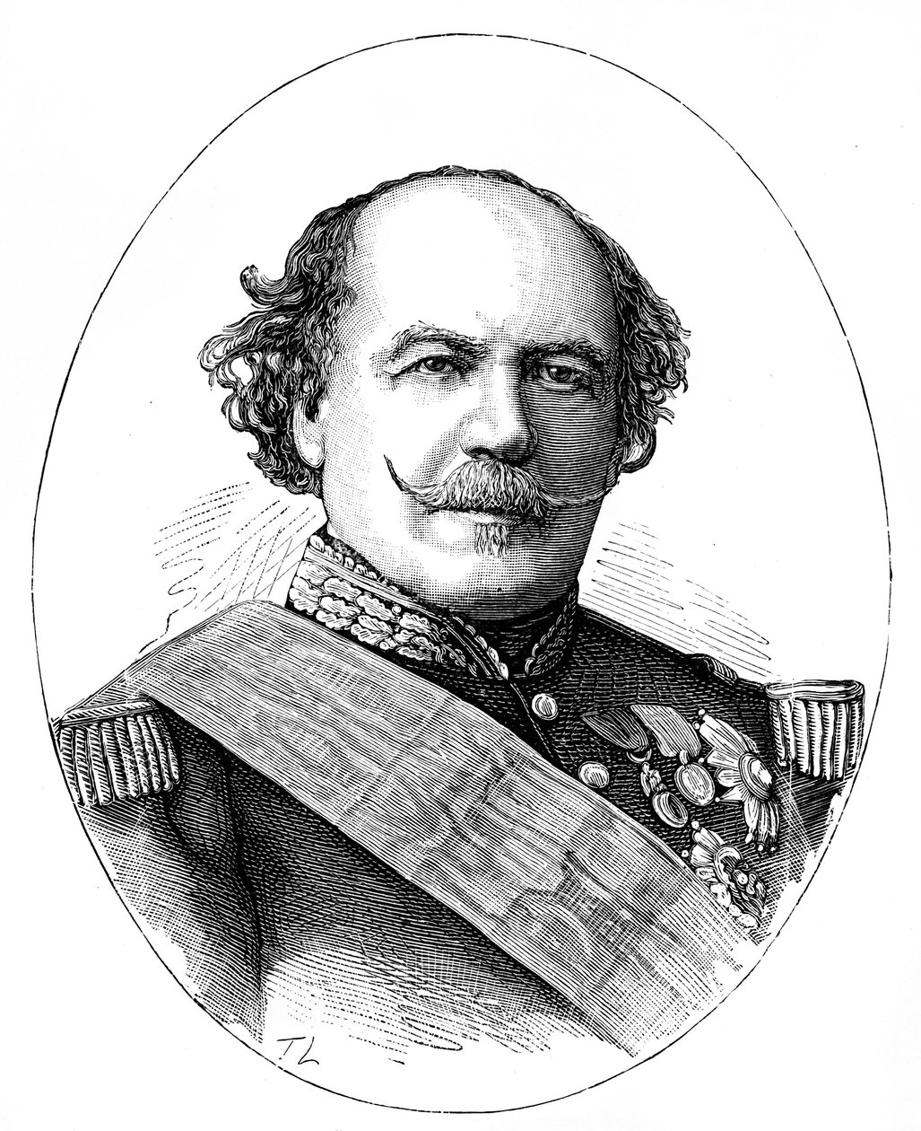 Francois Certain Canrobert 1809-1895, General und Marschall von Frankreich von Unbekannt