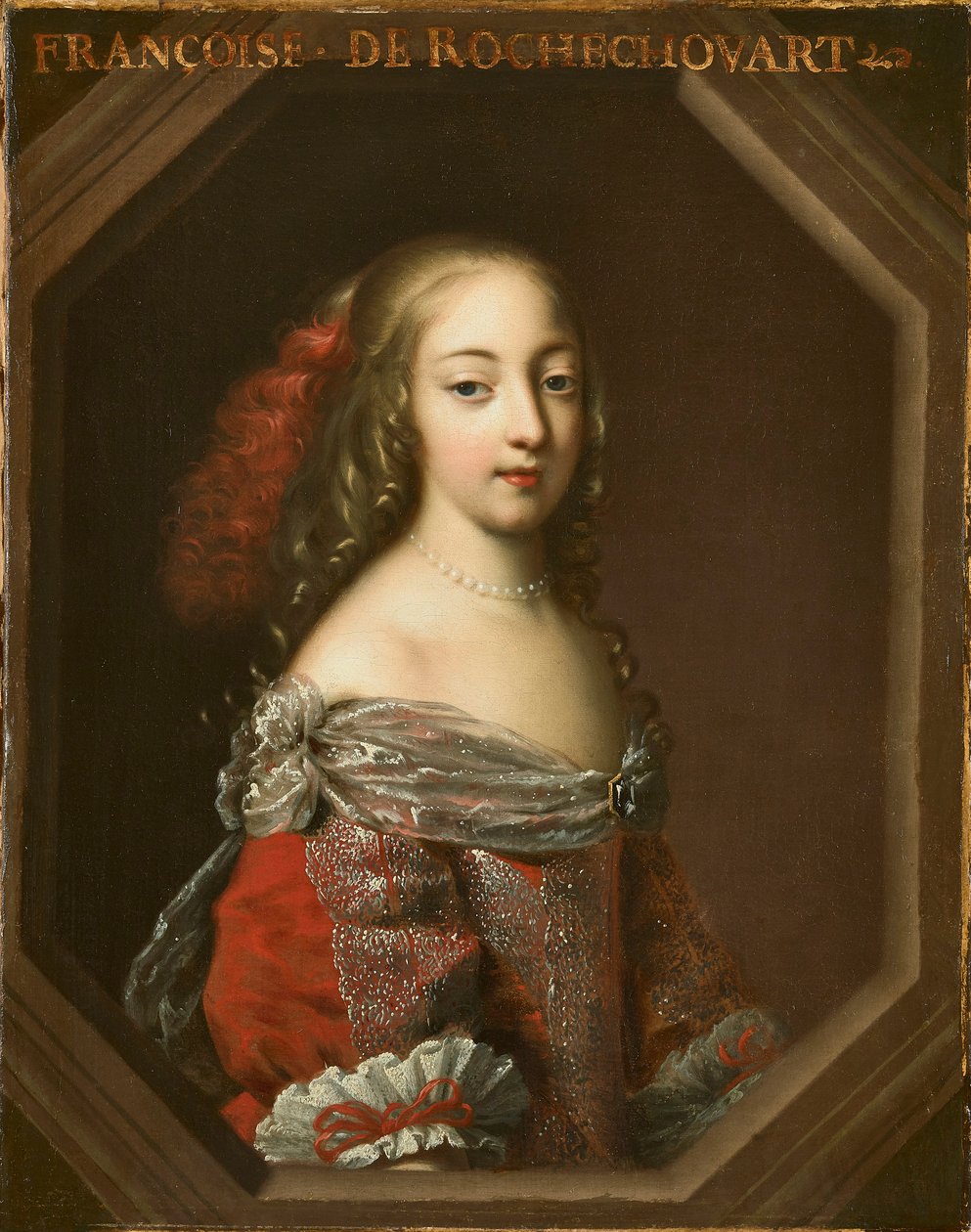Françoise-Athénaïs de Rochechouart, Marquise de Montespan 1640-1707, ca. 1665 von Unbekannt