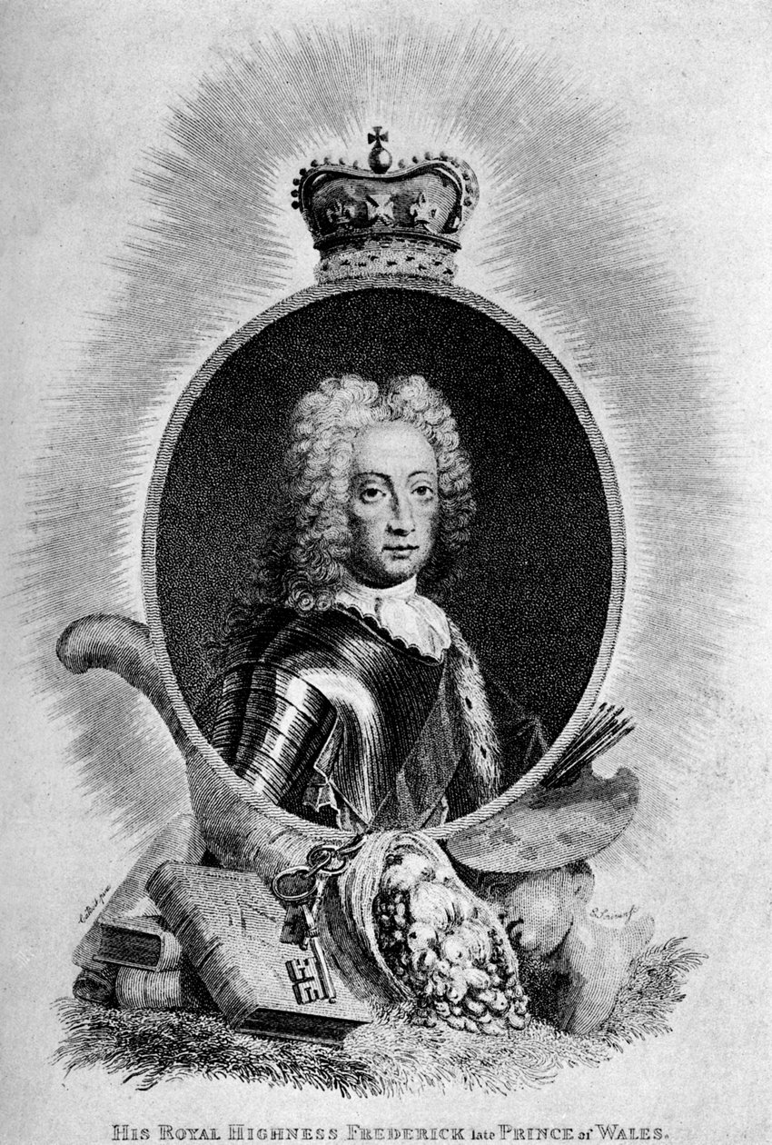 Friedrich Ludwig 1707-1751, Prinz von Wales, 18. Jahrhundert, 1912 von Unbekannt