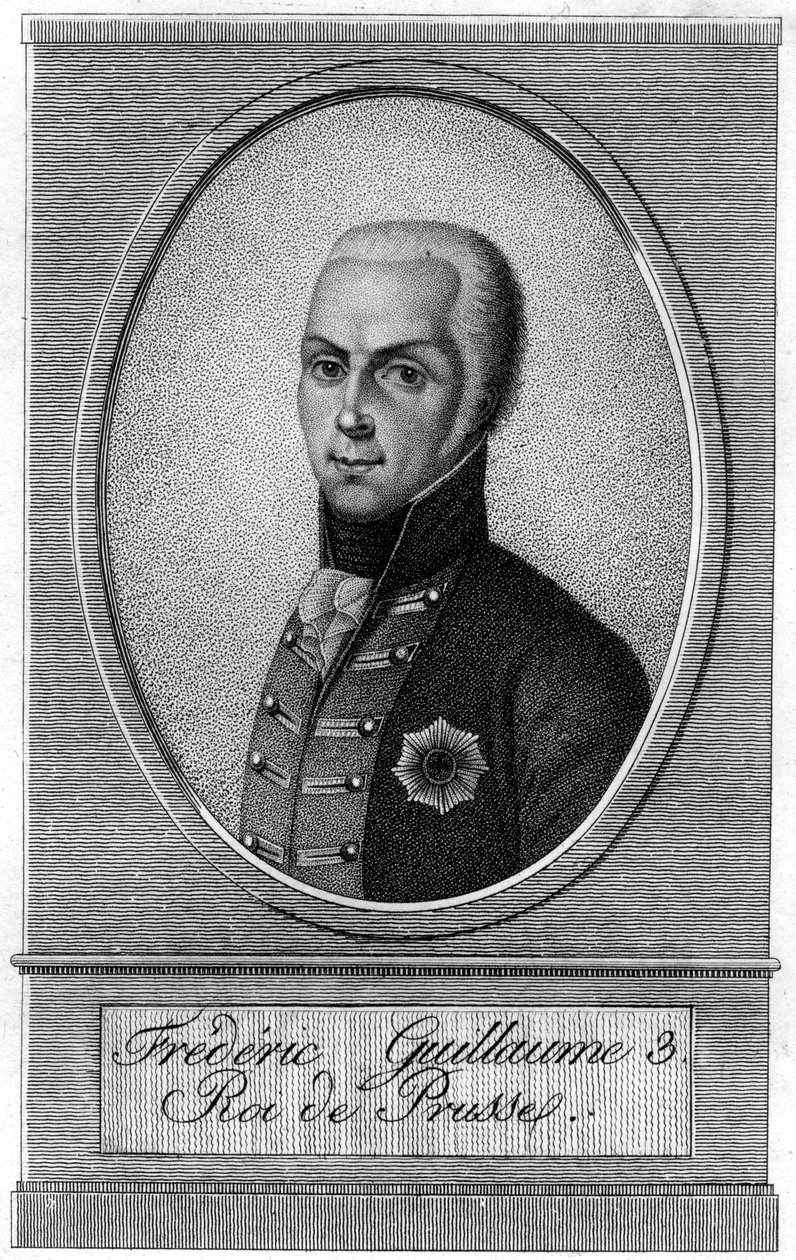 Friedrich Wilhelm III., König von Preußen, 19. Jahrhundert von Unbekannt