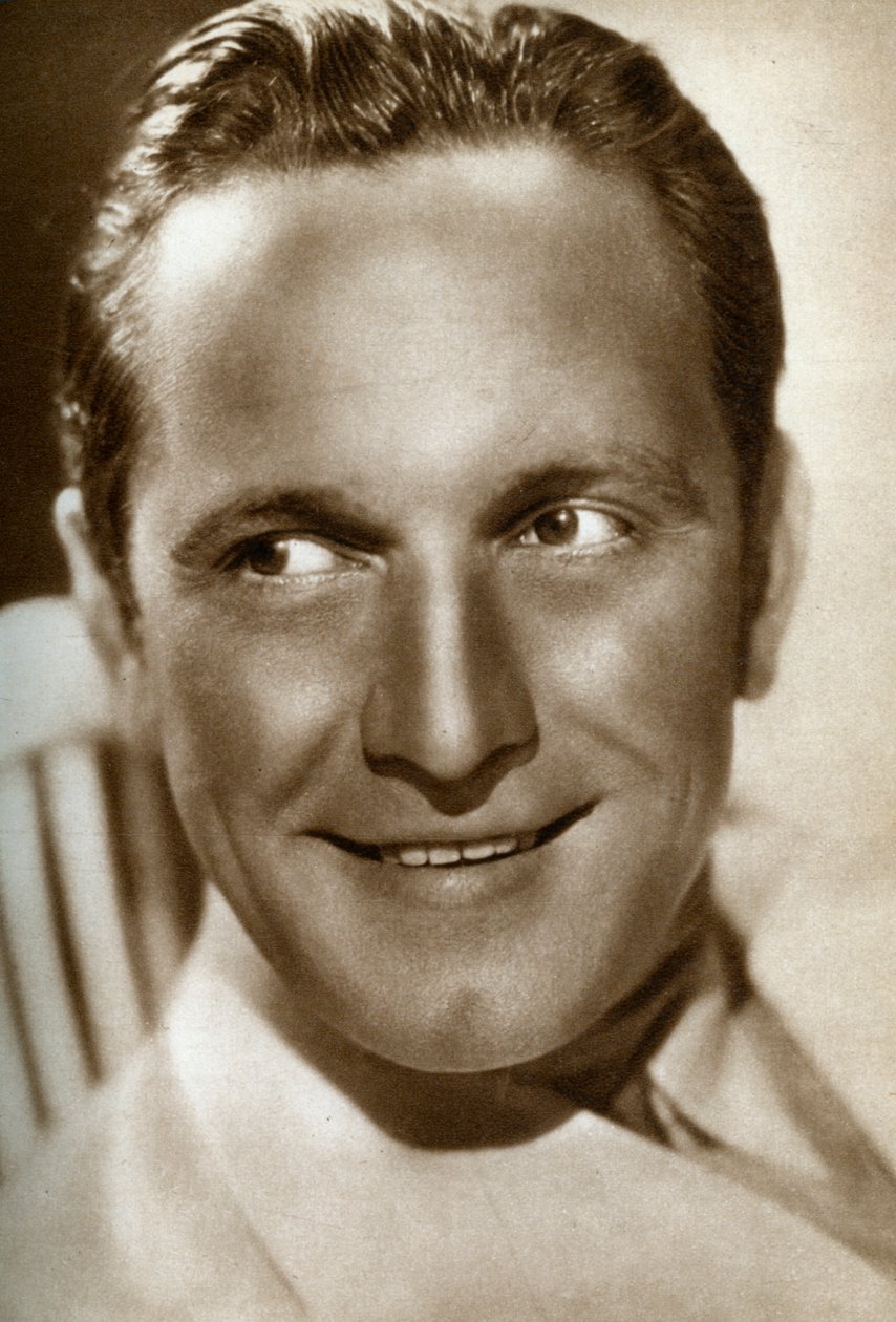 Fredric March, amerikanischer Schauspieler von Unbekannt