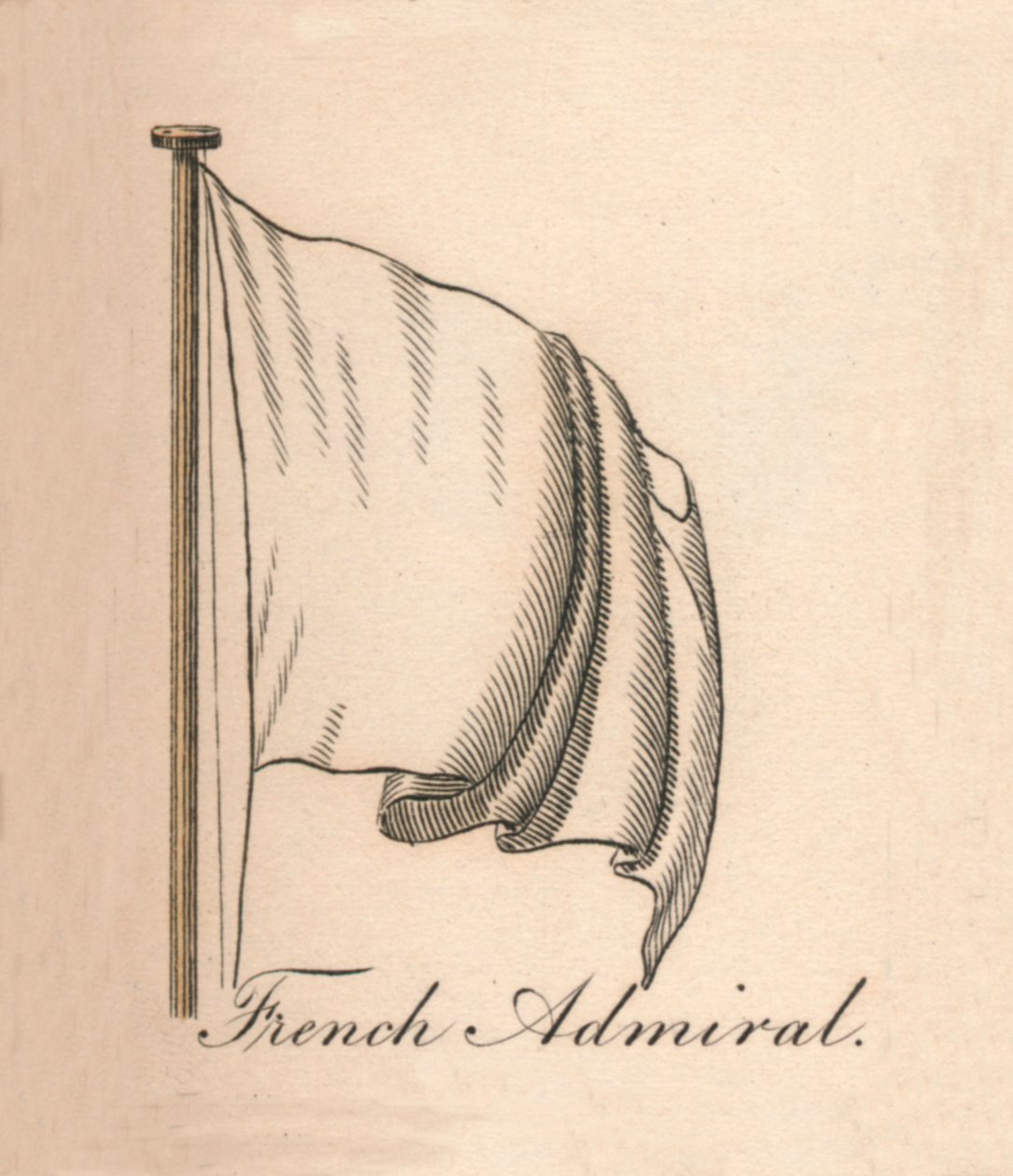 Französischer Admiral, 1838 von Unbekannt