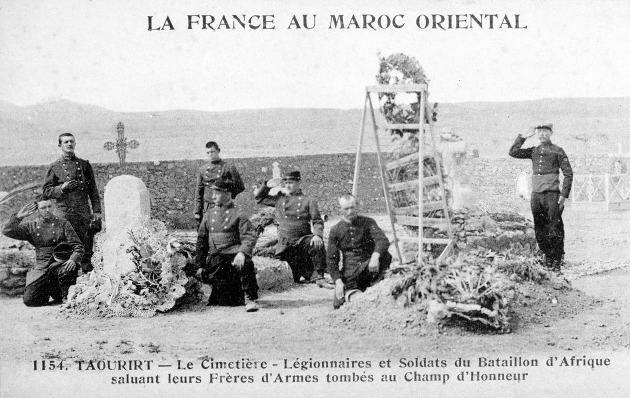 Friedhof der Fremdenlegion, Taourirt, Algerien, 20. Jahrhundert von Unbekannt
