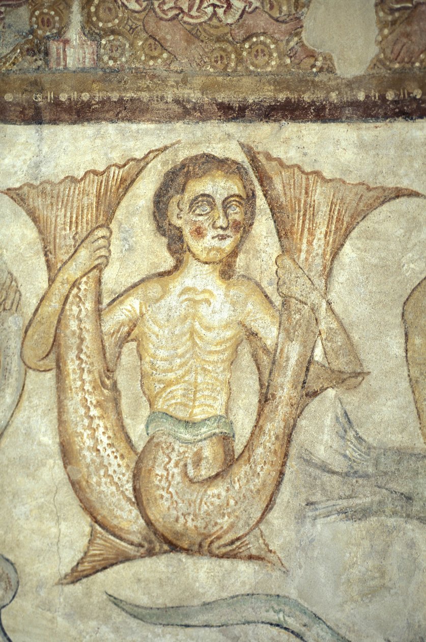 Fresko in der Kirche von S. Giacomo, Temeno/Strada Vino, Südtirol, Italien von Unbekannt