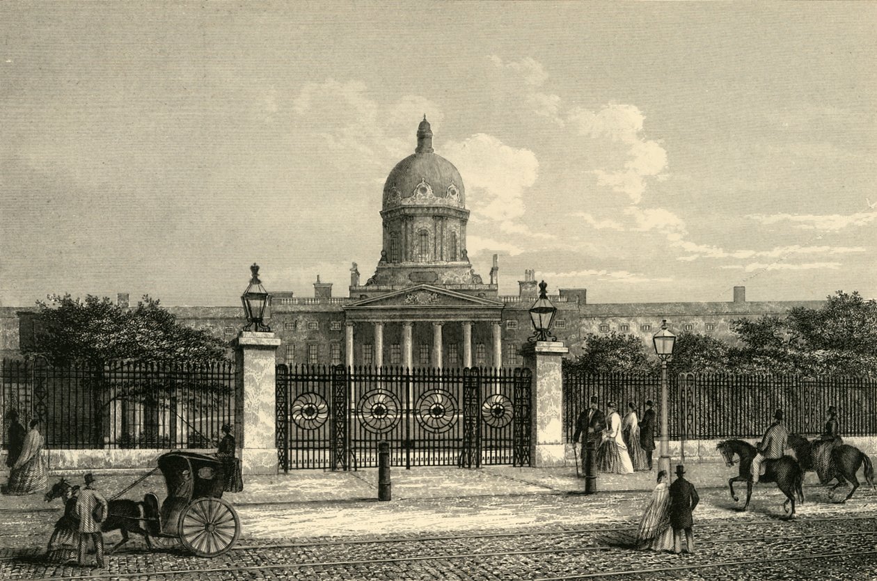 Vorderansicht des Bethlehem-Krankenhauses, ca. 1876 von Unbekannt