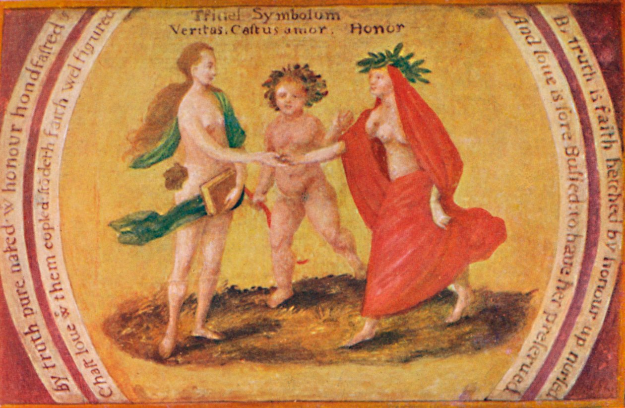 Obstschalen aus der jakobinischen Zeit, um 1600, 1903 von Unbekannt