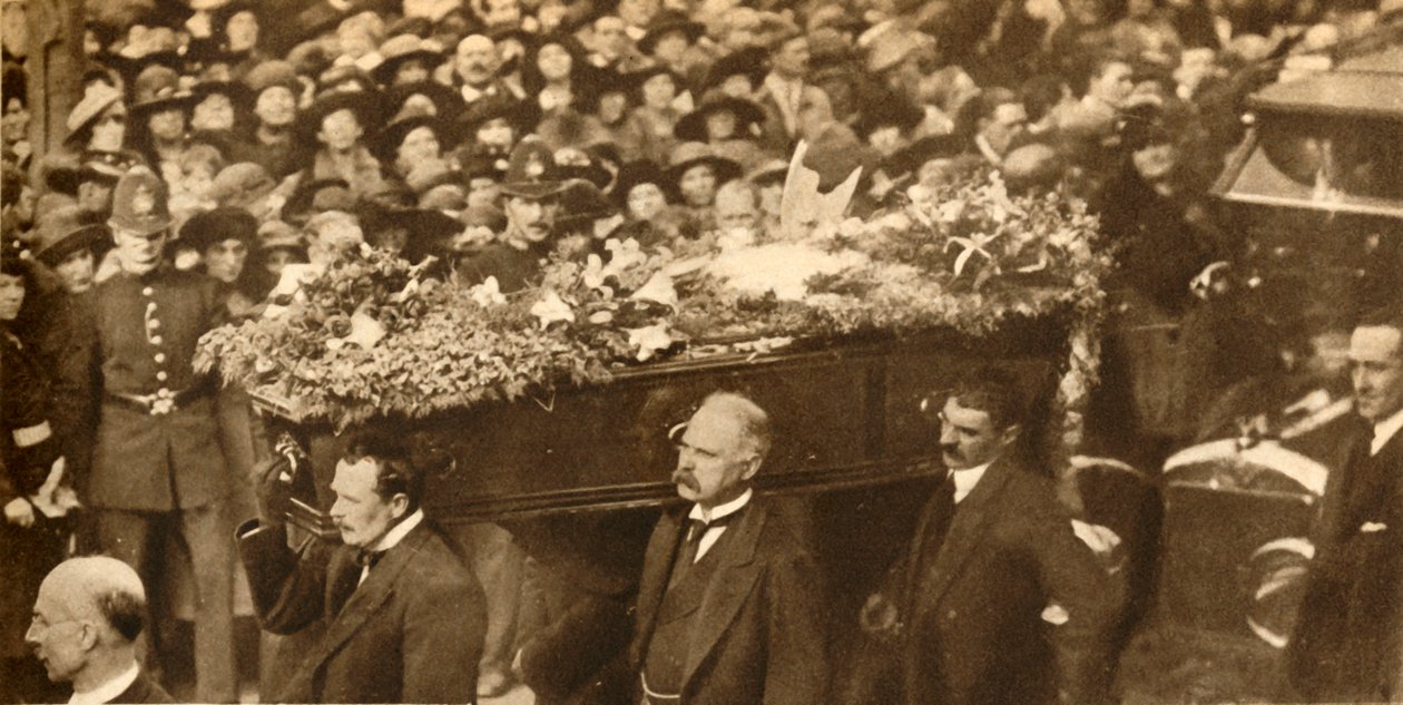 Beerdigung von Marie Lloyd, Hampstead, London, 12. Oktober 1922, 1933 von Unbekannt