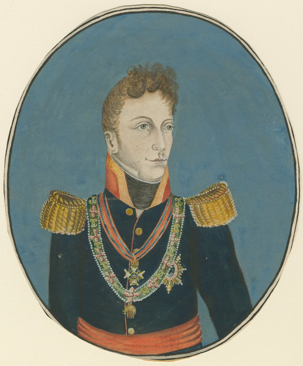 Gebhard Leberecht von Blücher 1742-1819, um 1800 von Unbekannt