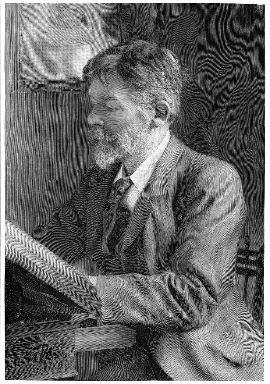 George Du Maurier, britischer Schriftsteller und Künstler von Unbekannt