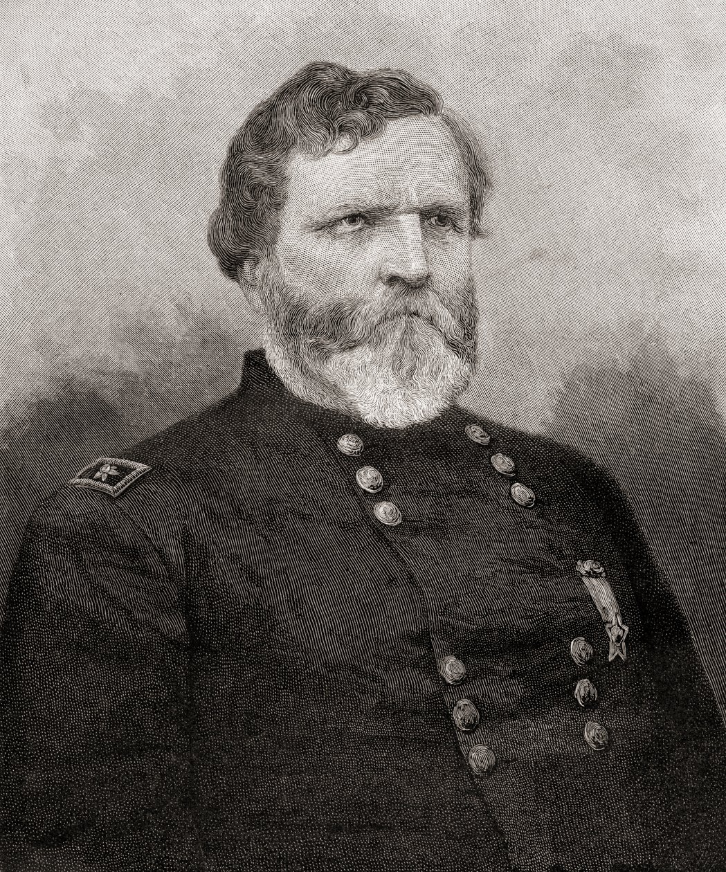 George Henry Thomas, aus The Century Magazine, veröffentlicht 1887 (Stich) von Unbekannt